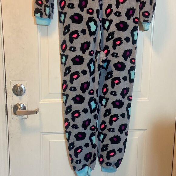 Total Girl Leopard Print Pijamas Junior Size XL 16 - Picture 7 of 16